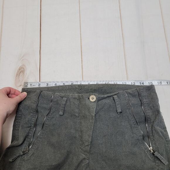 Annette Gortz bicycle trouser pants cotton zipper moto slim fit - Picture 6 of 11